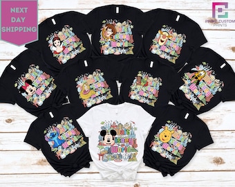 Disney All Characters Shirt, Mickey Friends Shirt, Toy Story Shirt, Winnie The Pooh Shirt, Disney Princess Shirt