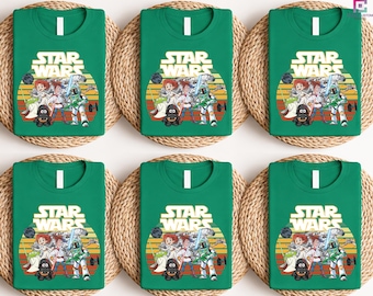 Disney Woody and Friends Star Wars Shirt, Toy Story Star Wars T-Shirt, Galaxy's Edge Shirt, Disney Woody Jessie Buzz