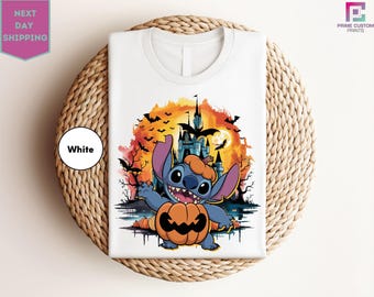 Stitch Halloween Shirts, Disney Halloween Shirt, Disney Shirt, Halloween Shirt, Disney Matching Shirts, Halloween Tee
