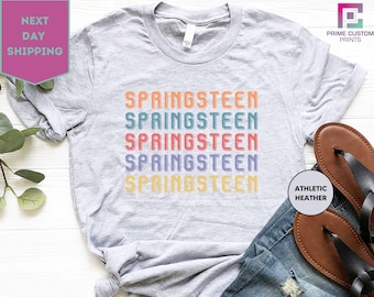 Bruce Springsteen Graphic Shirt, Bruce Springsteen Tee, Tour 2024 Shirt, Music Tour Trending Shirt, Rock Concert Shirt