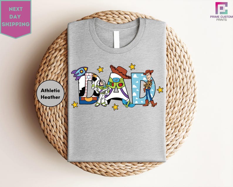 Toy Story Dad Shirt, Mouse Dad Shirt, Toy Story Dad Sweatshirt, Fathers Day Gift, Gift For Dad, New Dad Gift image 1