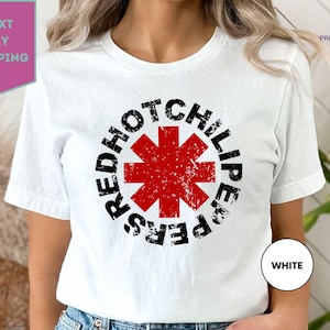 Red Hot Chili Peppers Vintage T-Shirt , Red Hot Chili Peppers Tour Shirt , RHCP Graphic Unisex T-Shirt, Red Hot Tour Tee