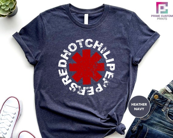Red Hot Chili Peppers Tシャツ ネイビー RED HOT CHILI PEPPERS Tシャツ ネイビー