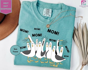 Mom Mom Mom Seagulls Finding Nemo Shirt, Seagulls Nemo Shirt, Disney Mother's Day Shirt, Magic Kingdom WDW Family Merch