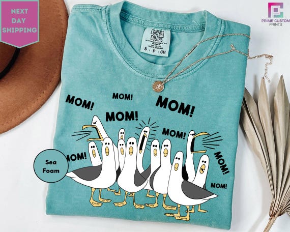 Disney Seagulls Mom Shirt, Mom Mom Mom Seagulls Finding Nemo Shirt, Mother's Day Gift, Disney Mothers Day T Shirt, Seagulls Nemo Shirt