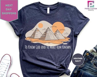 Classical Conversations To Know God and Make Him Known Shirt, Homeschool Mom shirt, Homeschool Gift, Homeschool Tee