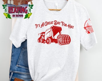Reaping in Rows: It's A Great Day For Hay Tee