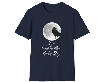 Rook Card Game Inspired Soft Style T-Shirt - It&#39;s a Shoot the Moon Kind of Day