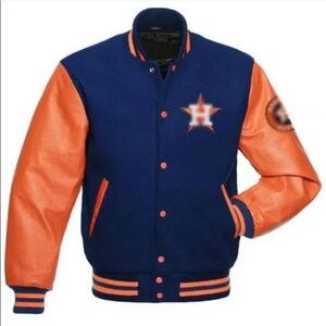 Women's astros bomber clearance jacket
