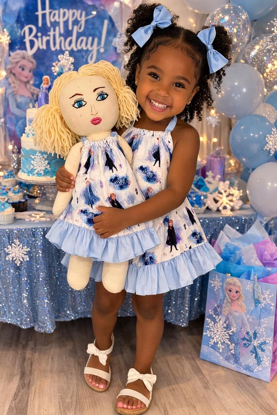 Winter Land Birthday, Winter Birthday Dress, for Baby or Toddler Winter Land Birthday, Winter Birthday Dress, for Baby or Toddler