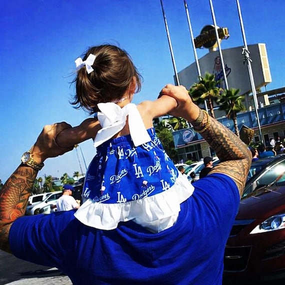 dodger blue dress Los Angeles for Baby or Toddler Production Time:25 Days 23-07-2024 TUES DROP Vegas birthday weekend ft.