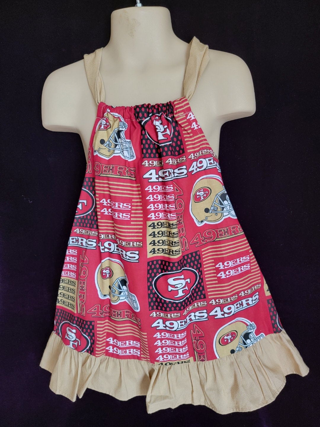 San Francisco 49ers Girls Dress 3month to 5T 