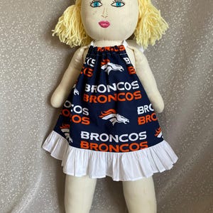 Denver Broncos Baby Toddler Dress