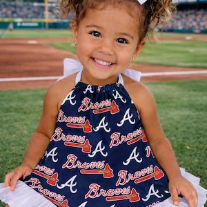 Atlanta Braves Baby Dress - Etsy