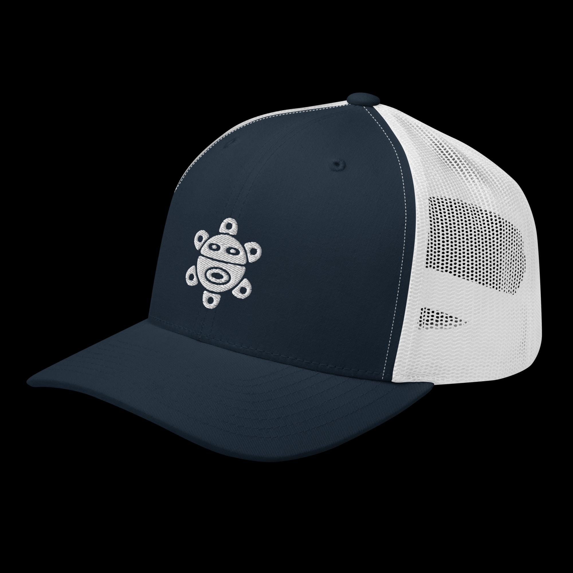 Cappellino da camionista unisex Taino Sun Puerto Rico regolabile in rete