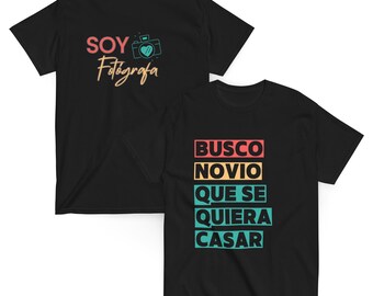 Busco Novio - Soy Fotografa Classic Tee