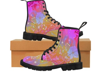 Blossom Women's Canvas Boots