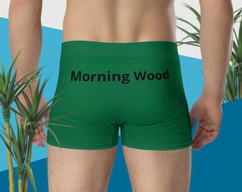 Morning Wood Boxer Briefs By Bashfulsin