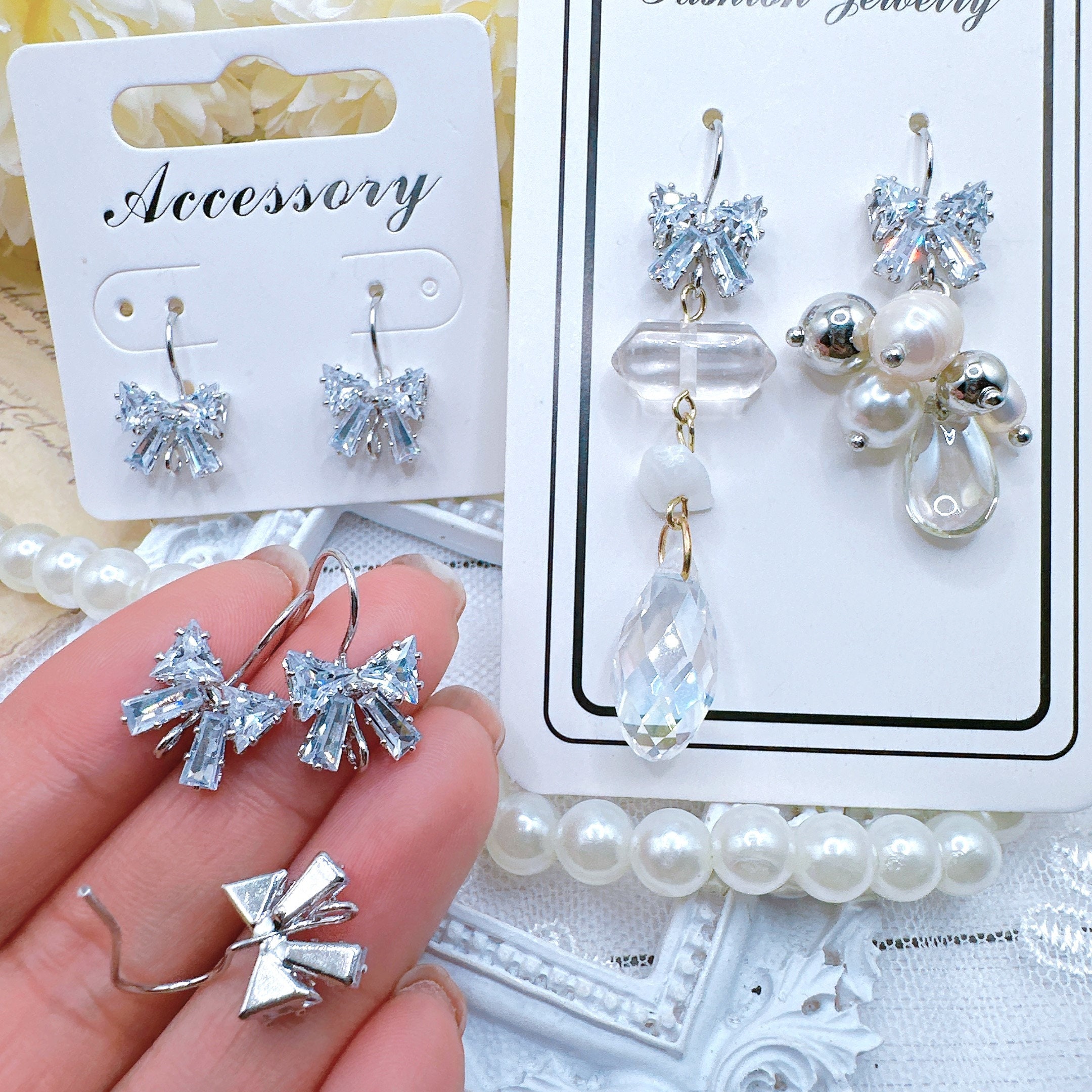 BENECREAT 18K Gold Plated Earring Hooks With Cubic Zirconia – 16pcs 4 Styles, Jewelry Making Findings For DIY Earrings - View #9