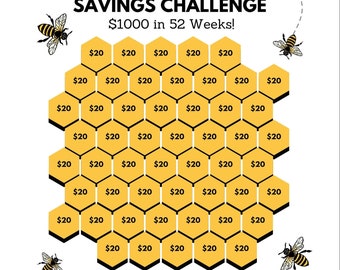 Paquete de desafío de ahorro de abejas ocupadas