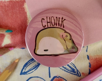 Pin de botón de rana caótica kawaii - Pin de botón de rana caótica kawaii lindo hecho a mano de 58 mm, idea de regalo divertida para los amantes de las ranas para decorar su bolso, mochila