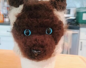 Siamese Cat Cup Cozy