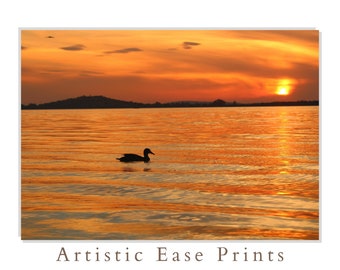 Coastal Sunset Landscape TV Art: Samsung Frame TV (Digital Download)