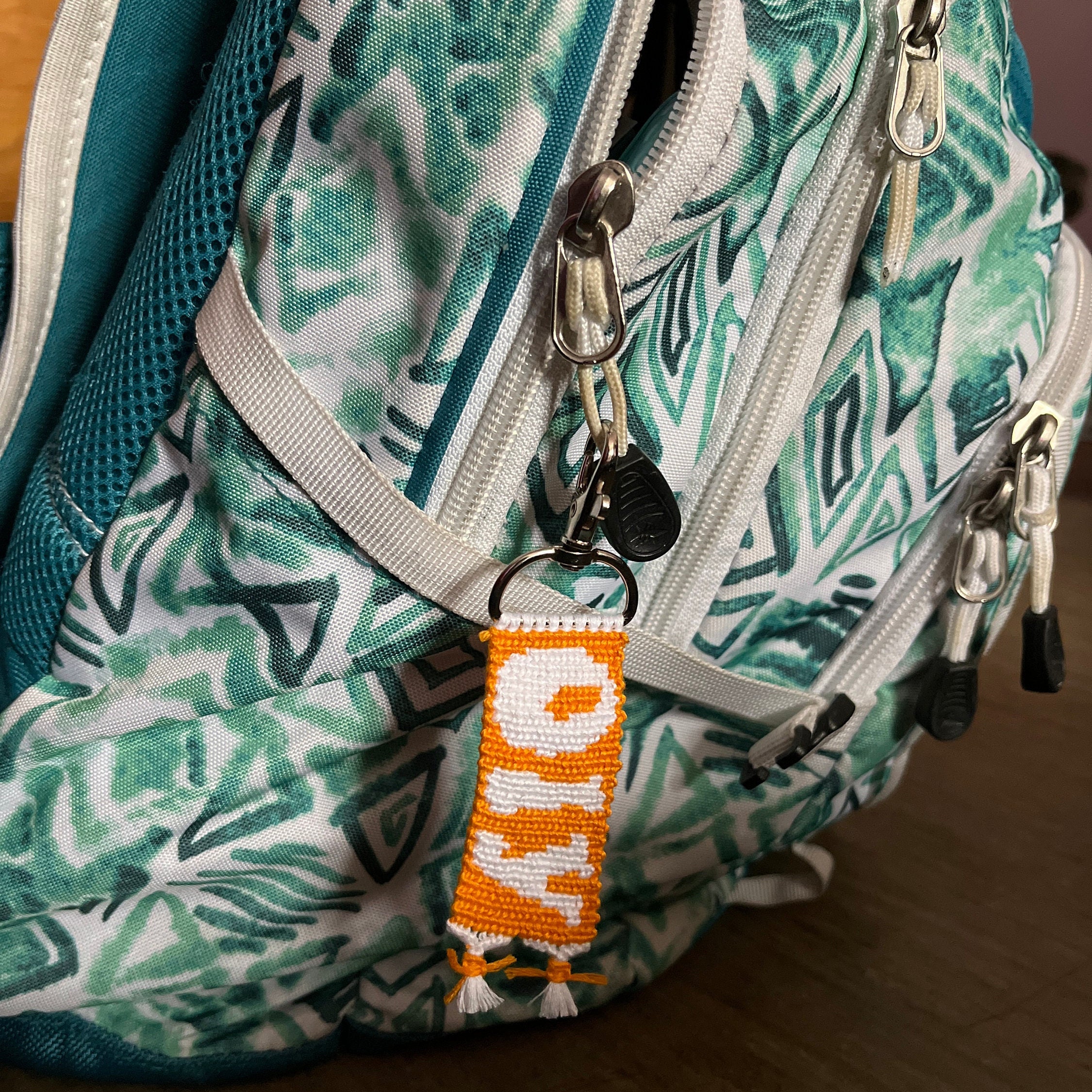 Customizable Name Keychains for Backpacks, Purses, and More Handmade ...