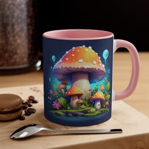 Mushroom Family Coffee Mug