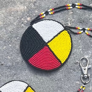 Medicine Wheel Medallion Necklace