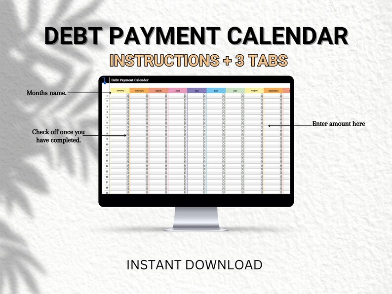 Debt Payoff Tracker Google Sheets, Debt Avalanche Calculator, Debt ...