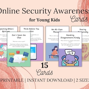 Online Flash Cards voor beveiliging en pesten voor jonge kinderen, tool voor cyberpesten en pesten voor studenten, bronnen voor docenten en begeleiders