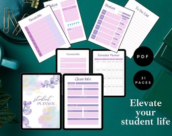 Student Planner Bundle | Academic, College, High School (PDF)