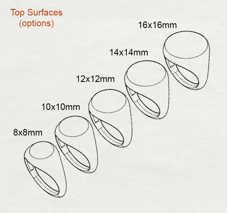 18k Real Solid Gold Circle Ring Personalized Etsy