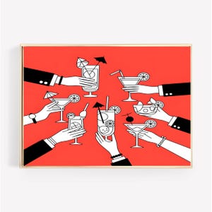 znak „cheers” | wydruk „cheers” | dekoracja ścienna baru | sztuka baru | akcesoria do baru | wydrukowana sztuka ścienna „cheers” | pobieranie cyfrowe