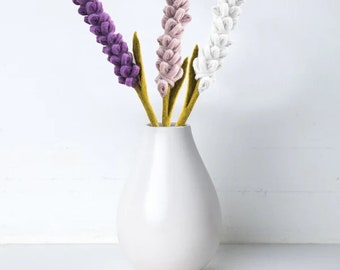 FELT LAVENDER FLOWERS