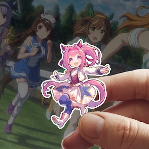 Haru Urara Starting Futures [04] Umamusume Pretty Derby Cut-To-Size Waterproof Vinyl Sticker (4x6 cm) for Laptop, Water Bottle, and More!