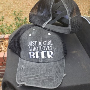 Ponytail Ball Cap