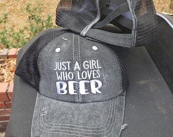 Ponytail Ball Cap
