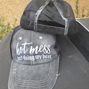 Ponytail Ball Cap