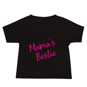 Camiseta de manga corta para bebé Mama&#39;s Bestie