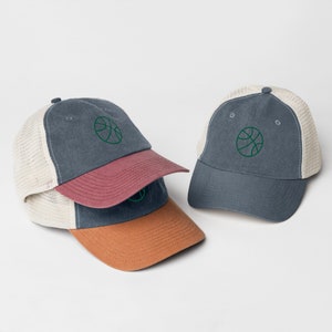 Basketball Pigment-dyed cap
