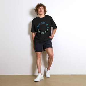 Don't live in a comfort zone Unisex performance crew neck t-shirt