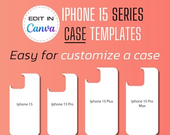 Iphone 15 case templates , Phone Case Templates, Blank iPhone 15 Series Cases Template, Digital Templates,