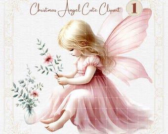 Christmas Angel Clipart, Holiday Graphics (digital Download) - Etsy
