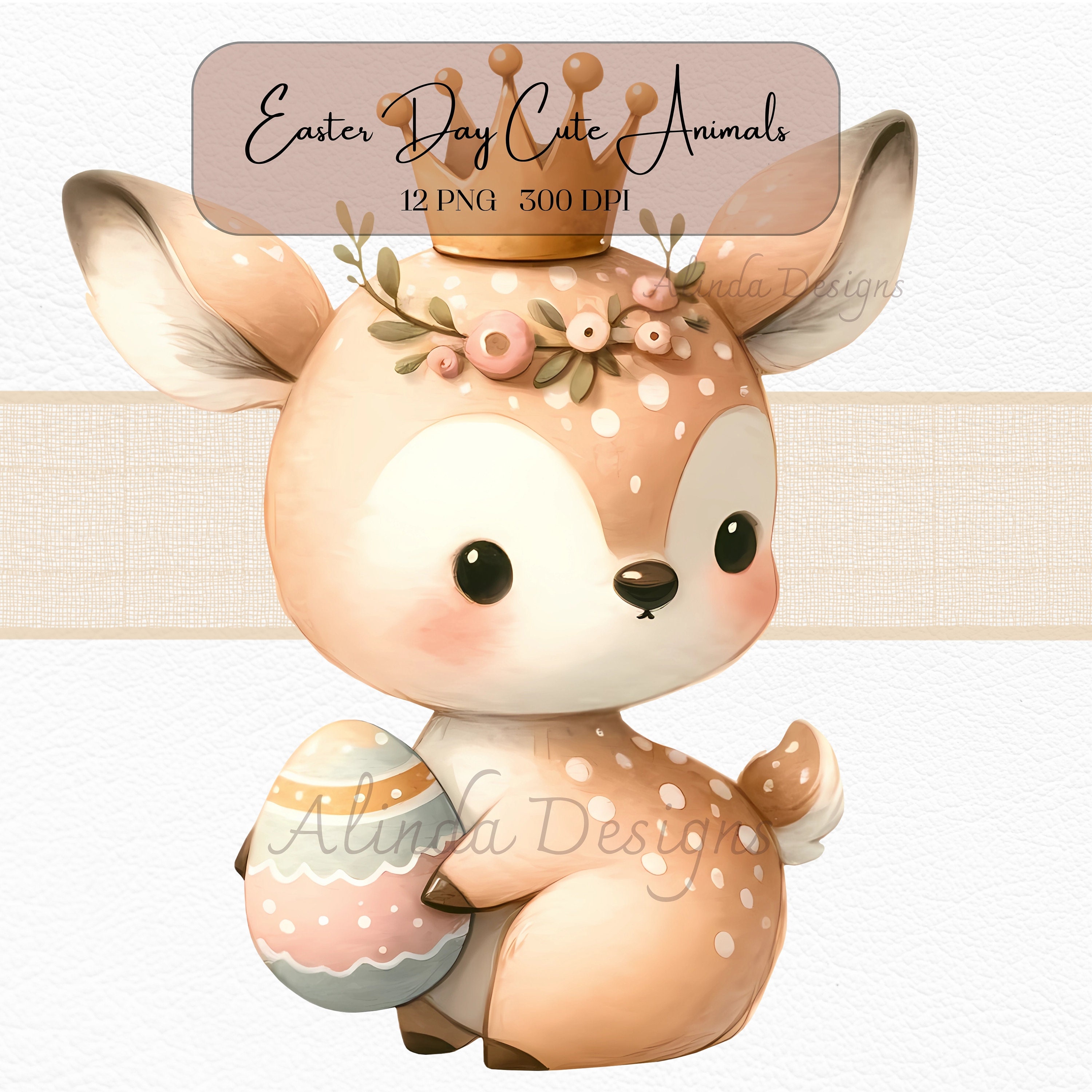 Easter Cuties Clipart, Chick & Eggs Digital Illustrations for Crafts ...