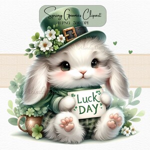happy st patricks day bunny