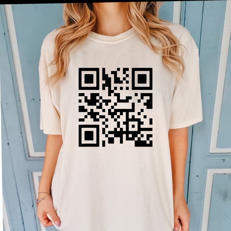 Fuck You Qr Code Tshirt1021 Etsy