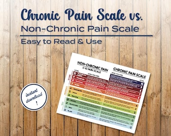 Escalas de dolor crónico frente a escalas de dolor no crónico