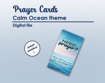 祈りが必要ですか？カードデジタルダウンロード